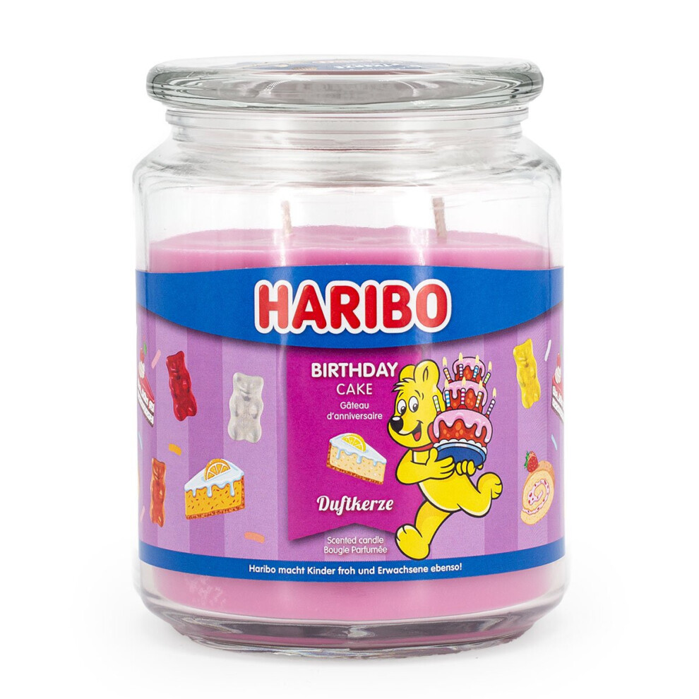 (Birthday Cake) Haribo Scented Candles Aromas for Every Mood 510g