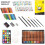 145 Piece Art Set, Deluxe Mega Aluminum Box 3
