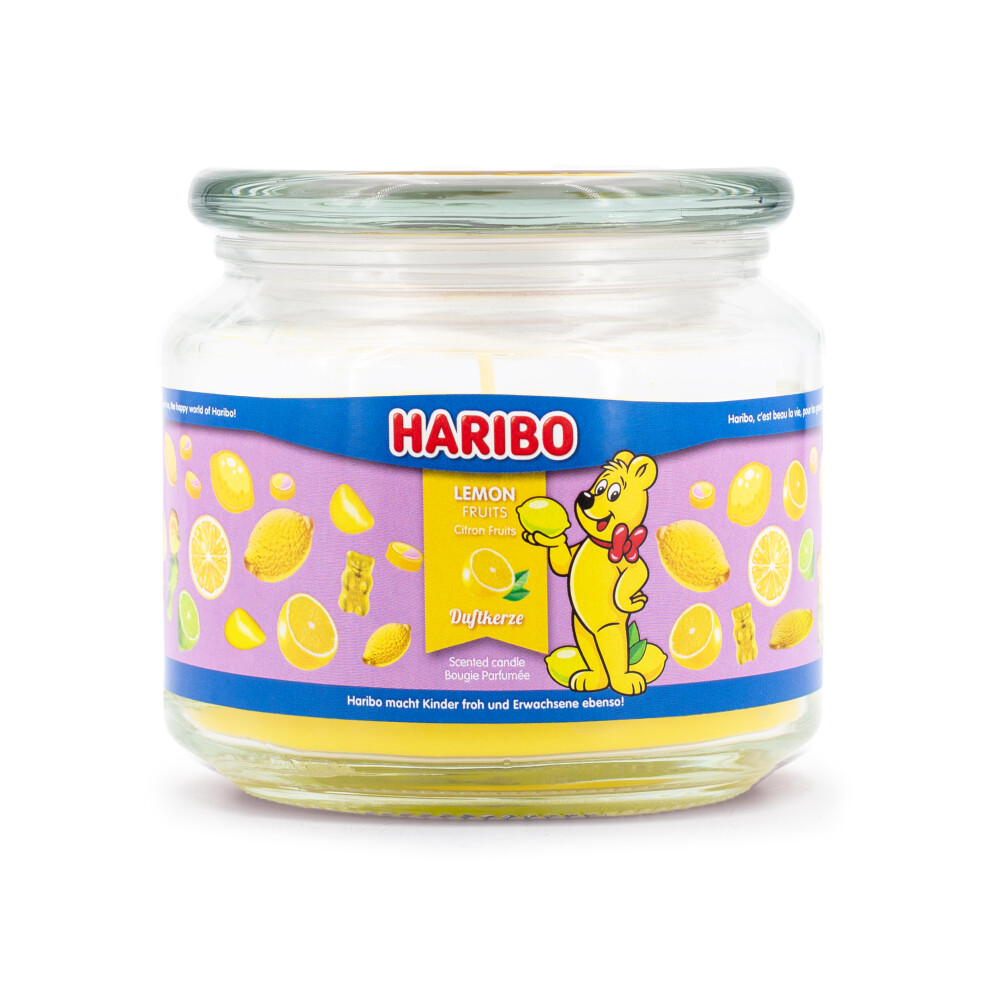 (Lemon Fruits) Haribo Scented Candles Aromas for Every Mood 310g