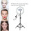 Ringlight Ringlight Xjpl537 With Tripod Usb 3 Modes Led For Live Stream 7.6 Inches 2