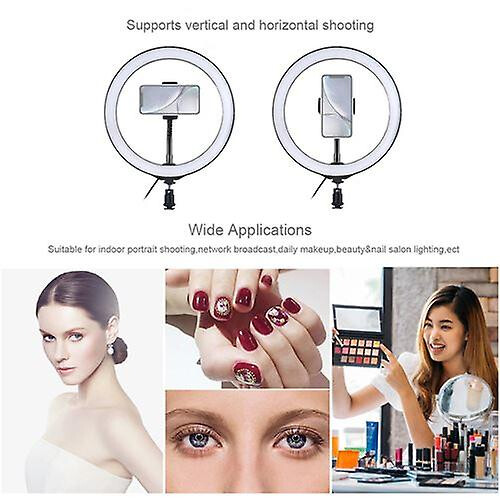 Ringlight Ringlight Xjpl537 With Tripod Usb 3 Modes Led For Live Stream 7.6 Inches 2