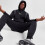 Nike (Black, M) Nike Air Mens Contrast Panel Tracksuit Set 5