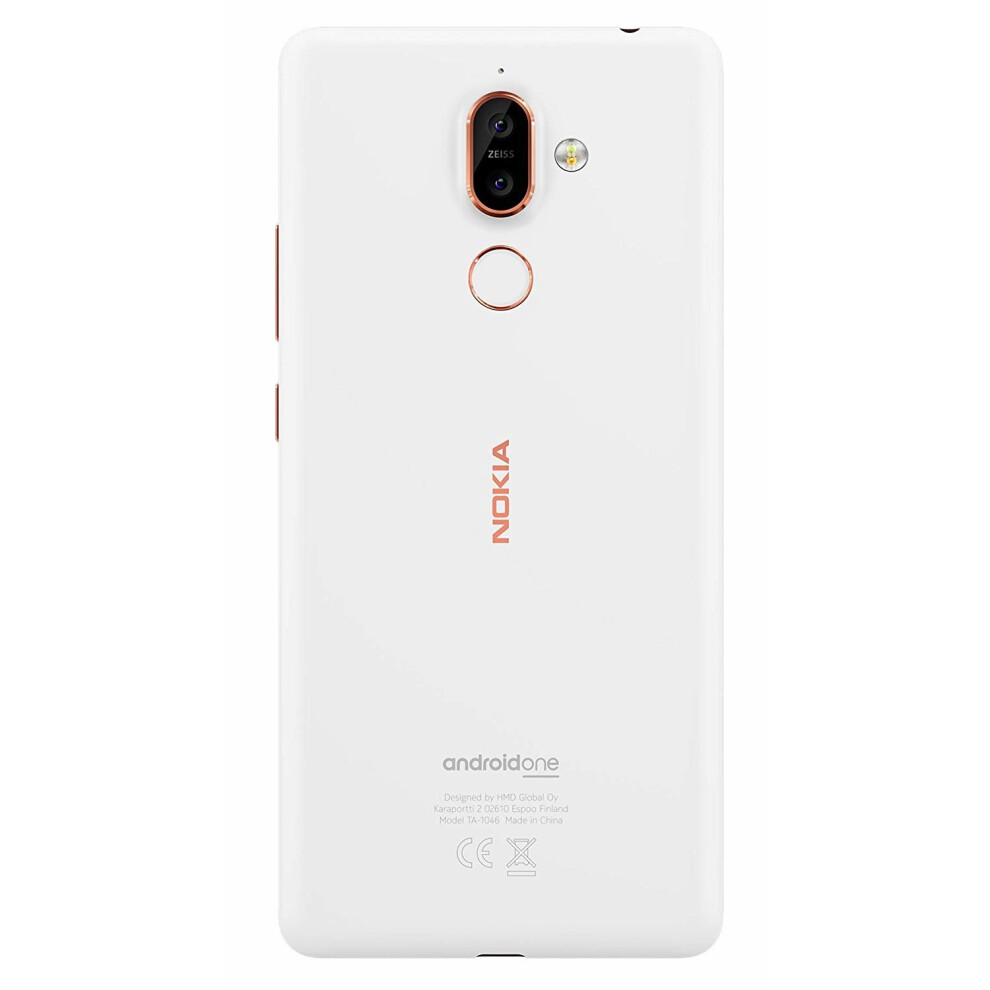 (White) Nokia 7 Single Sim | 64GB | 4GB RAM