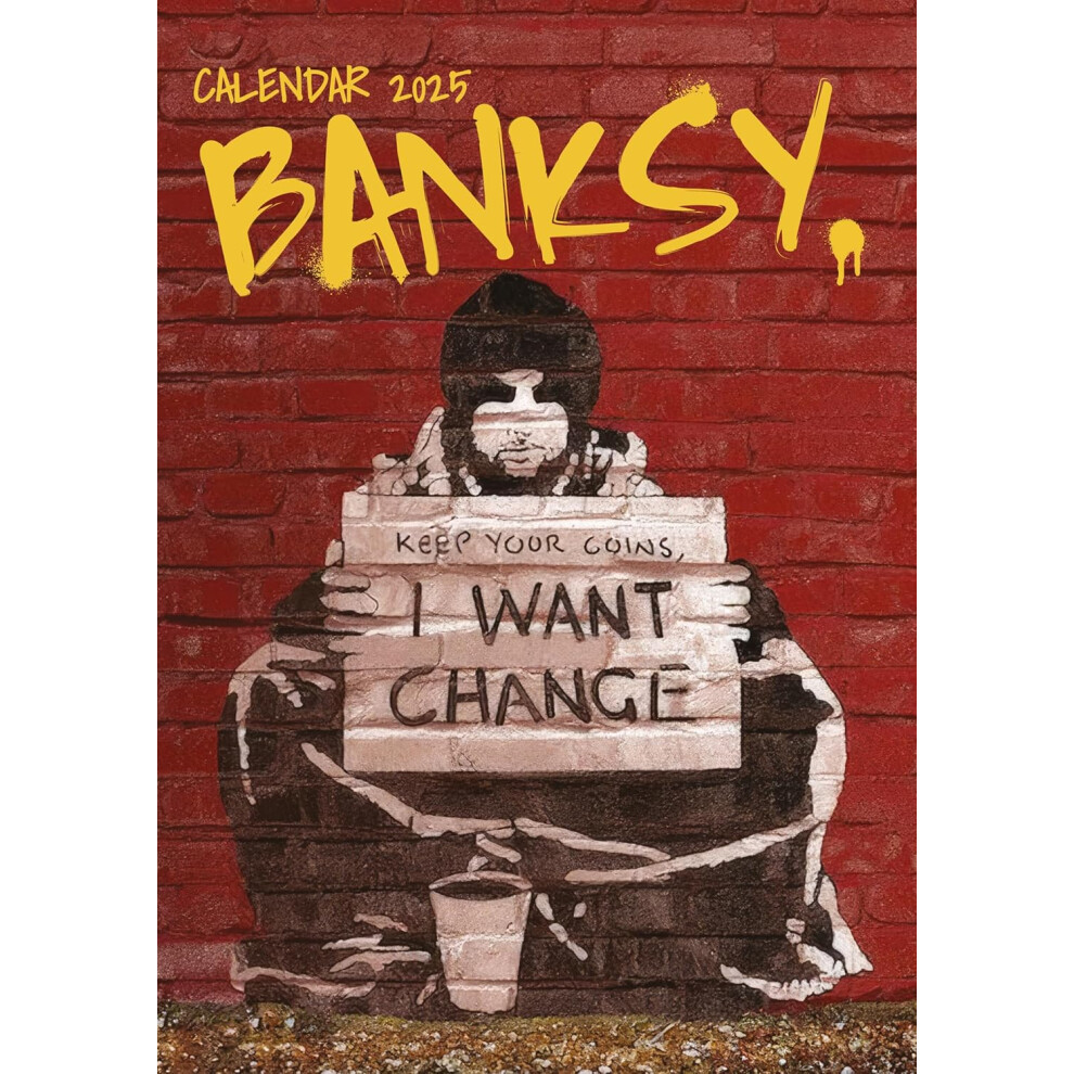 Banksy 2025 Calendar