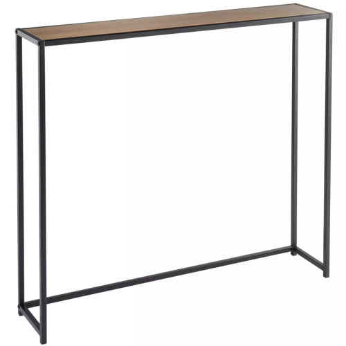 Rustic Radiator Console Table - Freestanding Side Table for Hallway 1
