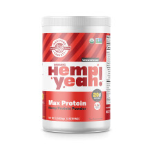 Manitoba Harvest, Hemp Yeah! Biologique, Poudre de Protéine Max, Non Sucrée, 1 lb (454 g)
