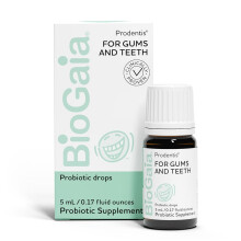 BioGaia, Prodentis, Gouttes Probiotiques, Pour Gencives et Dents, 0,17 fl oz (5 ml)