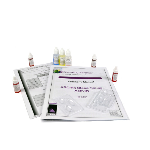 Innovating Science ABO/Rh Bloedtype Kit, IS3101 (Gesimuleerd Bloed)