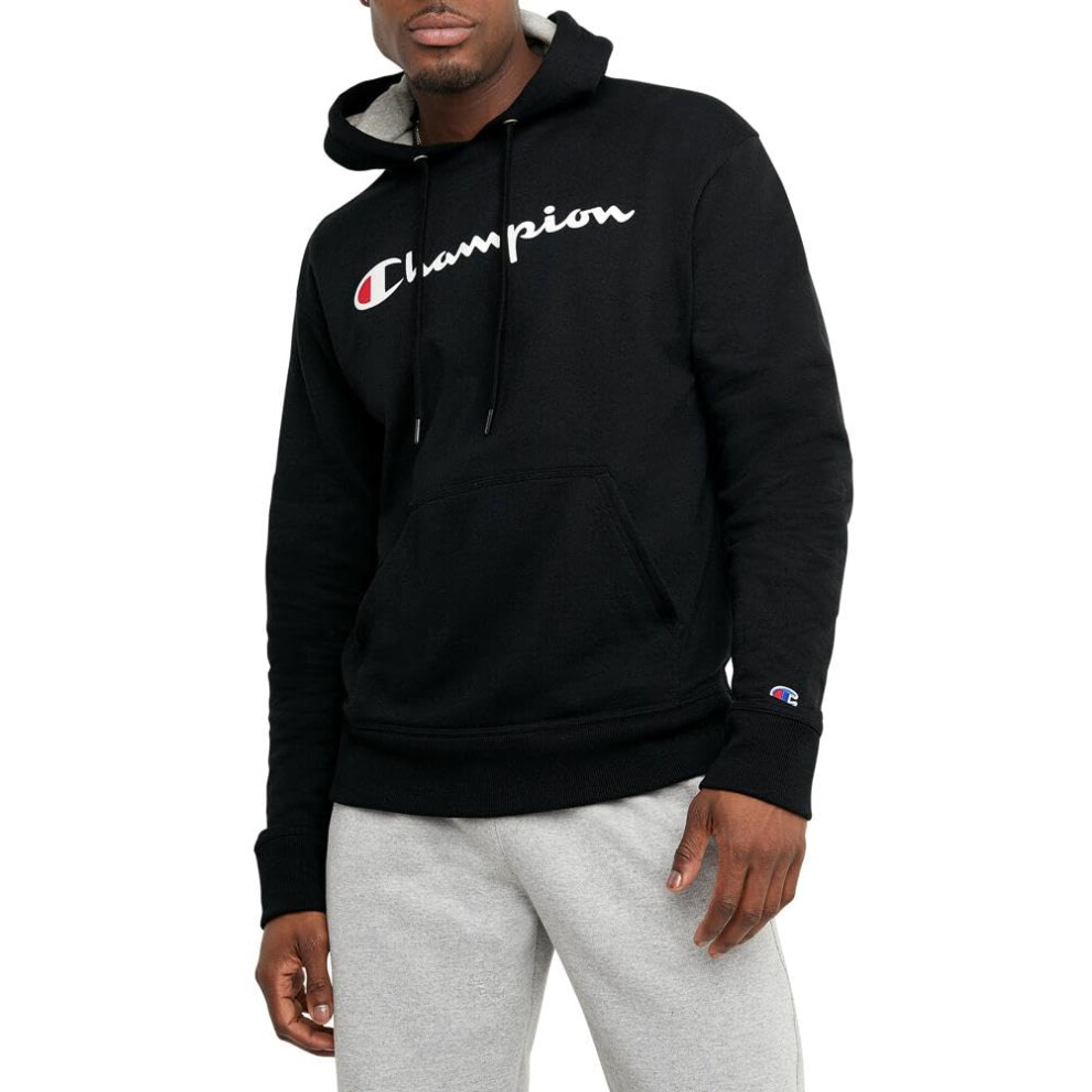 Champion Mens Hoodie  Powerblend  Fleece  Comfortable Sweatshirt for Men Reg or Big  Tall