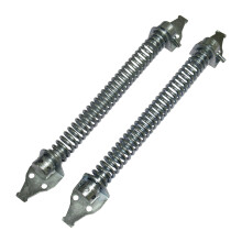 (10" (250MM), Galvanised) Self Closing Gate Springs X2 (8" 10" Black Galv)