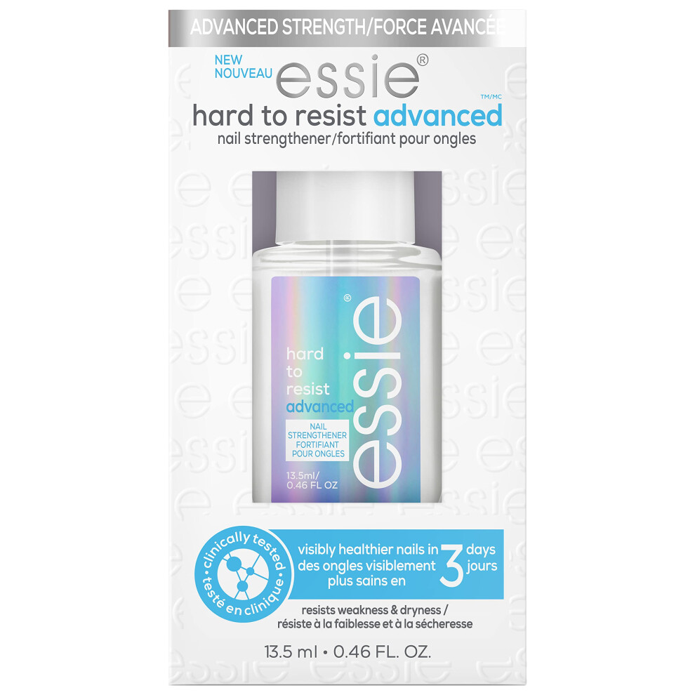 essie Nail Care  Strengthener Treatment  8Free Vegan  Nail Repair For Damaged Nails  Hard To Resist Advanced  046 fl oz