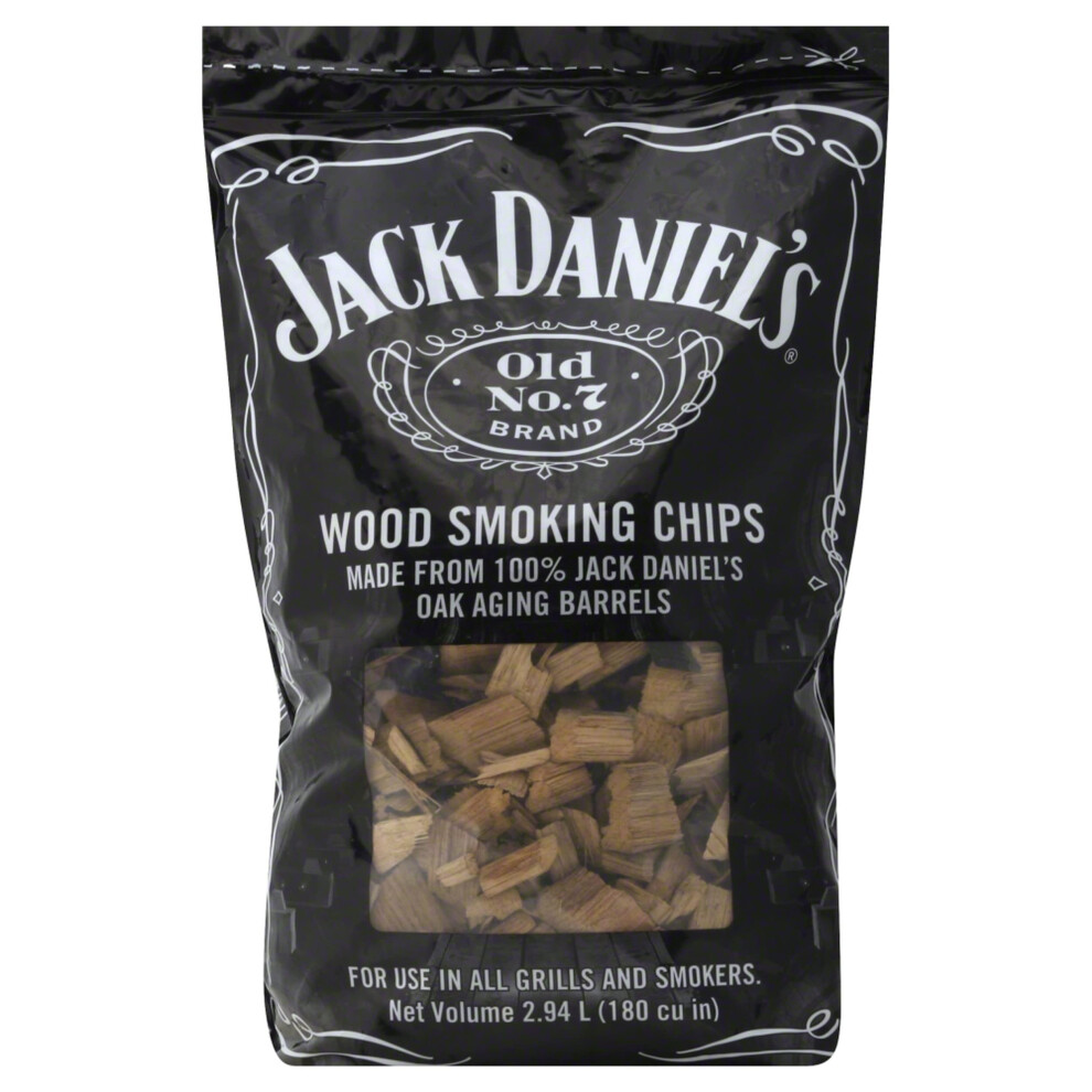 Jack Daniels 01749 BBQ Smoking Chips  1 pack  Black