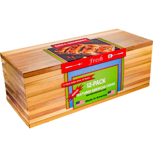 Cedar Grilling Planks  12 Pack