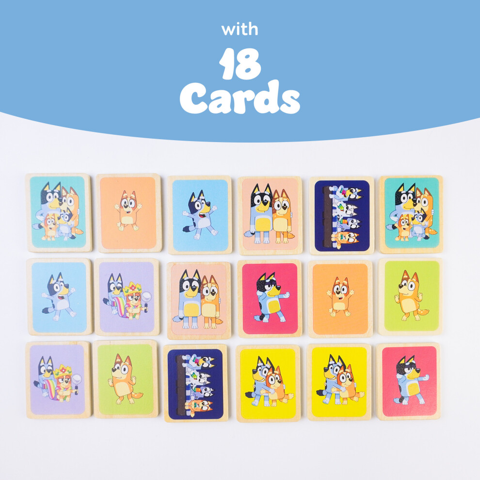 Bluey Memory Game For Kids