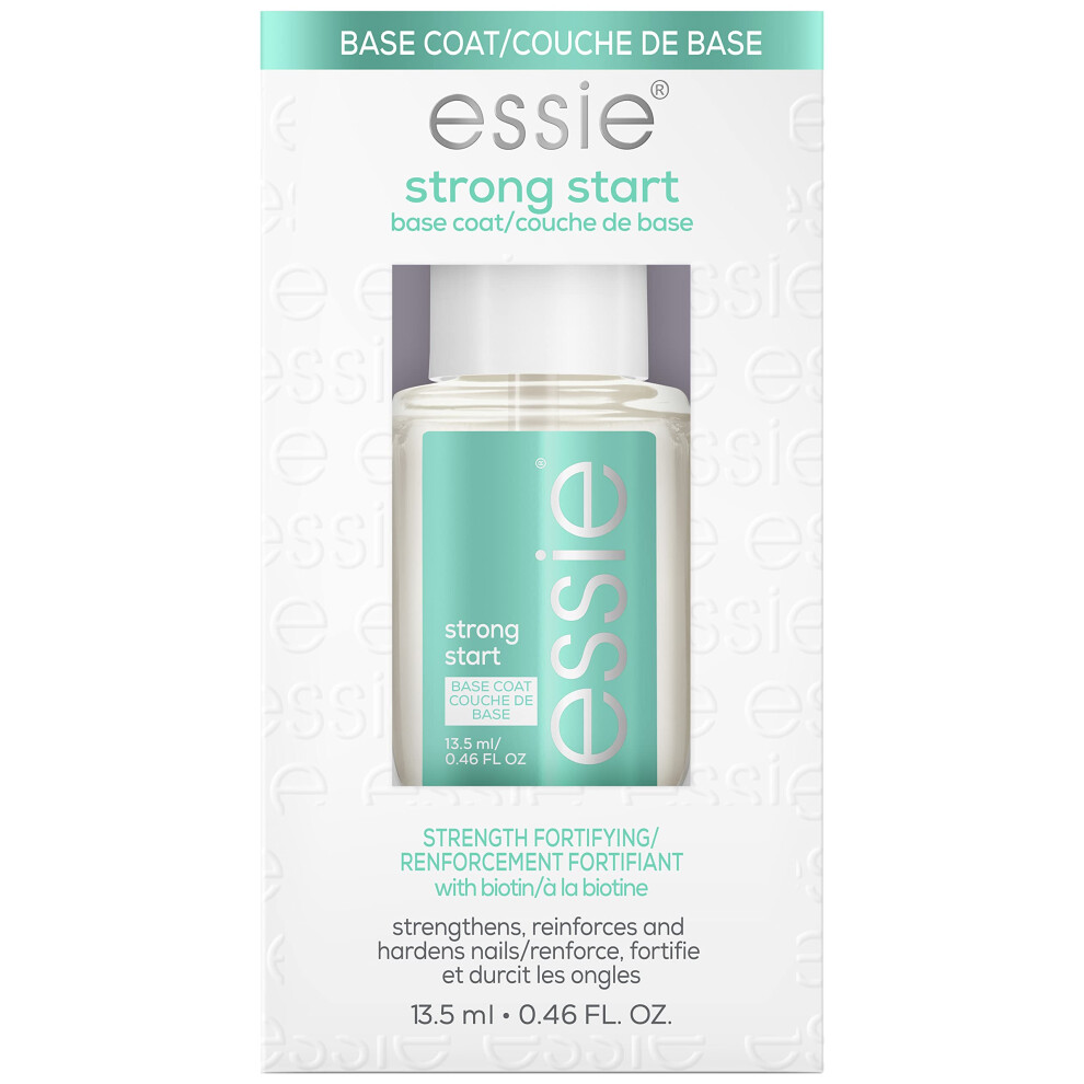 essie Nail Care  8Free Vegan  Strong Start Base Coat  strengthening nail polish  046 fl oz