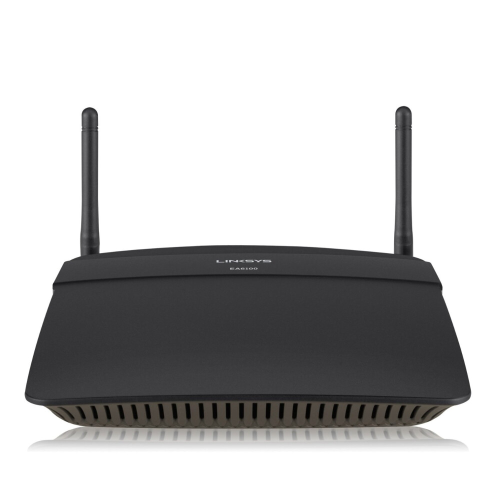 Linksys AC1200 WiFi Wireless DualBand Router  Smart WiFi App Enabled to Control Your Network from Anywhere EA6100