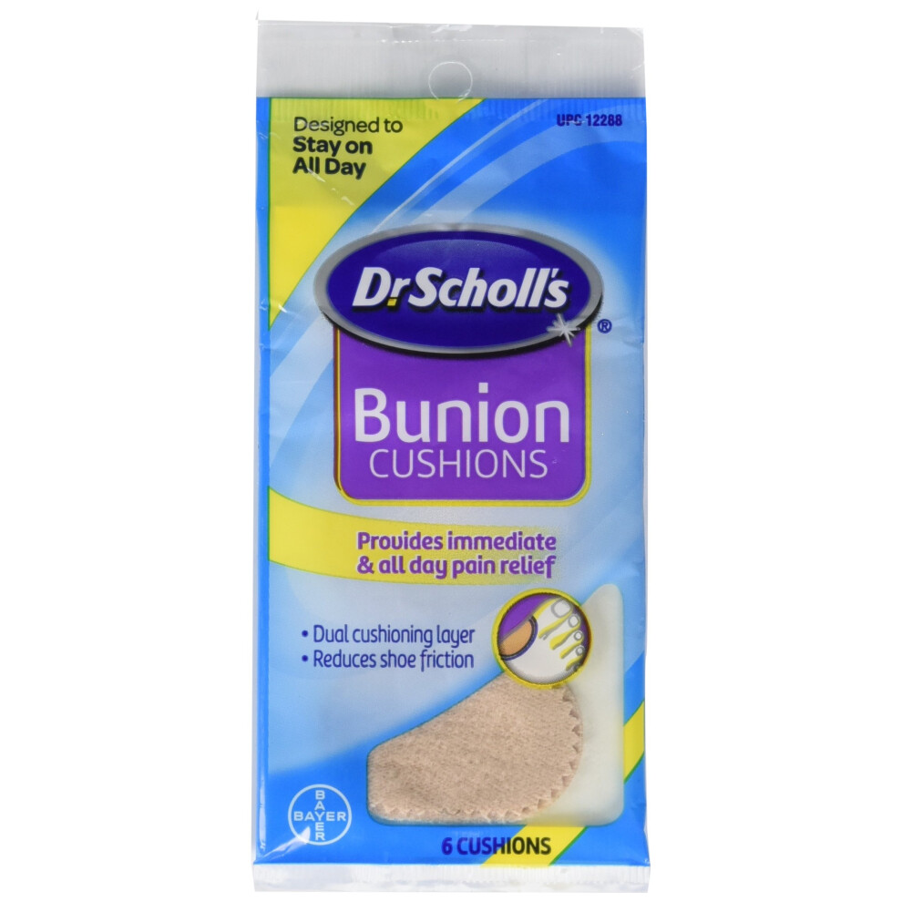 Dr Scholls Bunion Cushions with ComfortPlus 6 ea