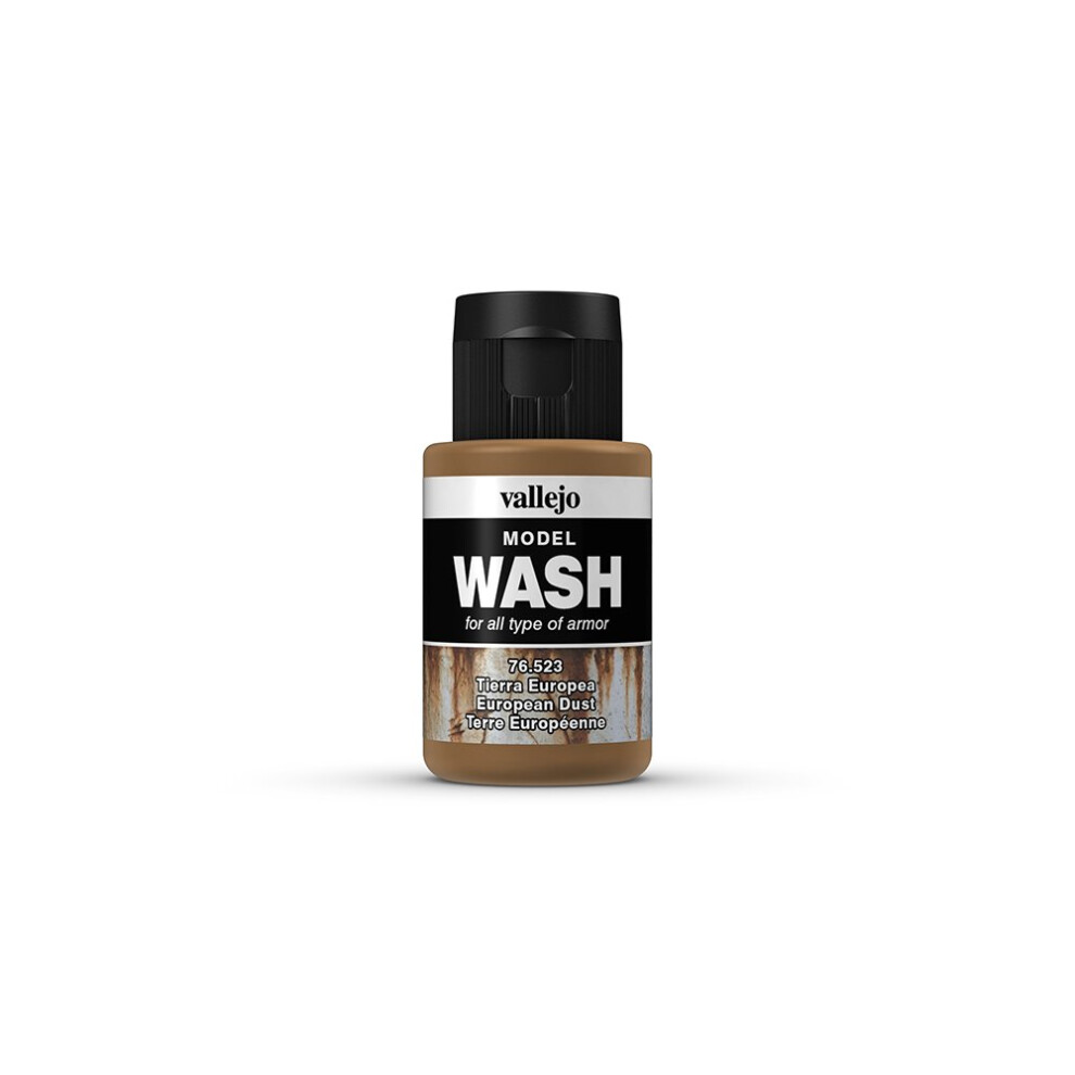 Vallejo European Dust Model Wash  118 Fl Oz Pack of 1 VJ76523