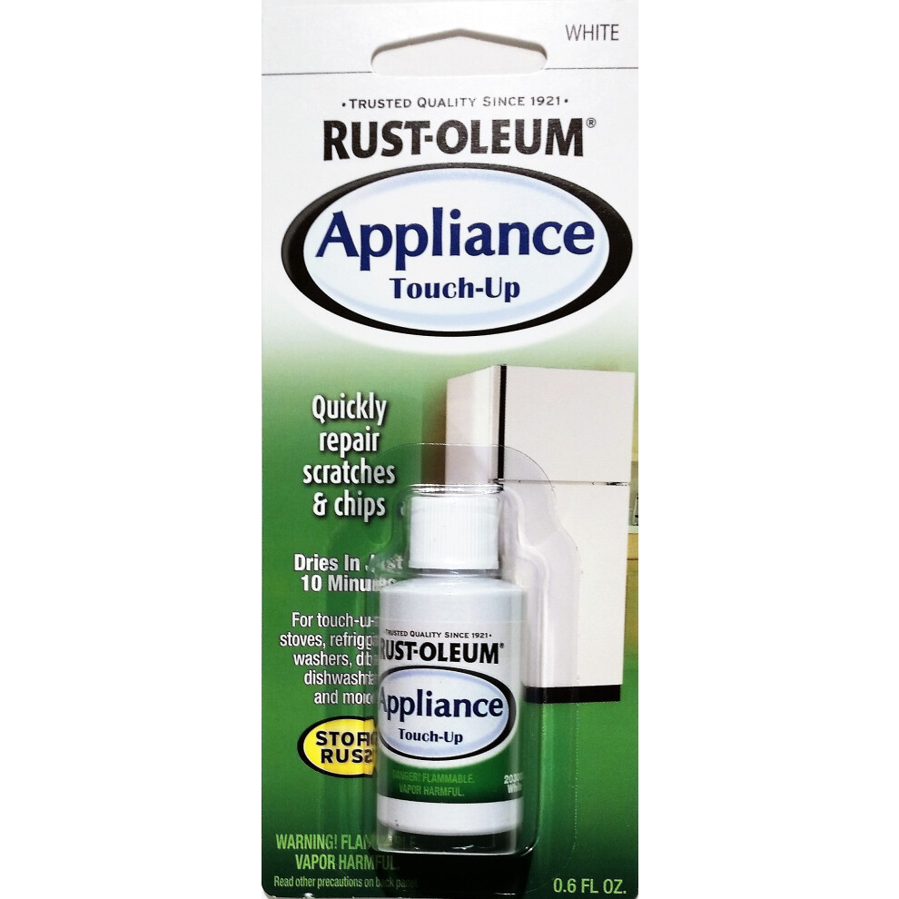 Rustoleum 20300 06 oz Appliance TouchUp  White