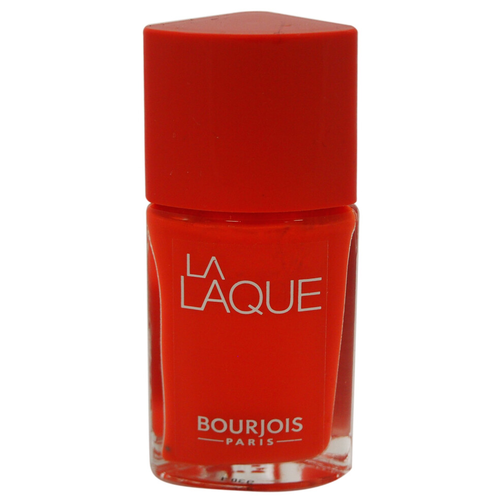 Bourjois La Laque No 03 Orange Outrant Nail Polish for Women  03 Ounce