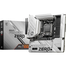 MSI B650M Project Zero Gaming Motherboard AMD Ryzen 80007000 Series Processors AM5 DDR5 PCIe 40 M2 Slots SATA 6Gbs US