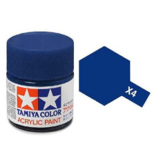 Tamiya Models X4 Mini Acrylic Paint Blue