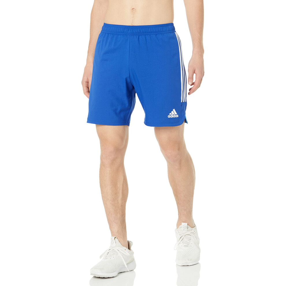 adidas Mens Condivo 22 Match Day Shorts  Team Royal BlueWhite  Small