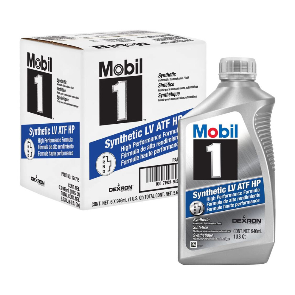 Mobil 1 Synthetic LV ATF HP Case 6 x 1 Quart