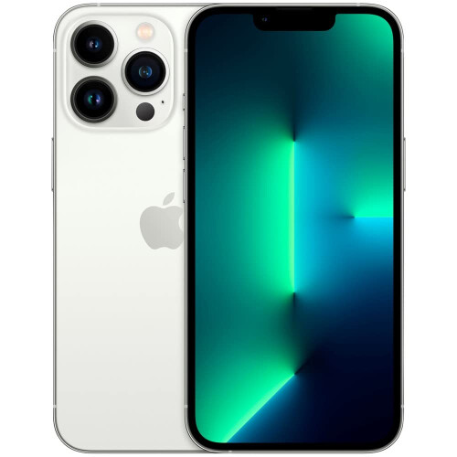 Refurbished Apple Apple iPhone 13 Pro Max  128GB  Silver  Unlocked Renewed