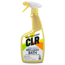 CLR Brilliant Bath Fresh Scent Foaming Action Cleaner Spray Bottle 26 Fl Oz Pack of 1 Packaging May Vary