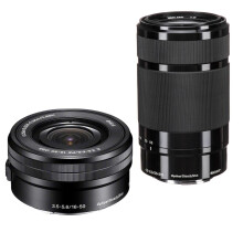 Sony E PZ 1650mm f3556 and 55210mm f4563 OSS 2Lens Kit for Sony E Black