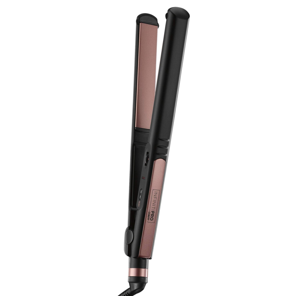 CONAIR INFINITIPRO Rose Gold Ceramic Flat Iron  1inch