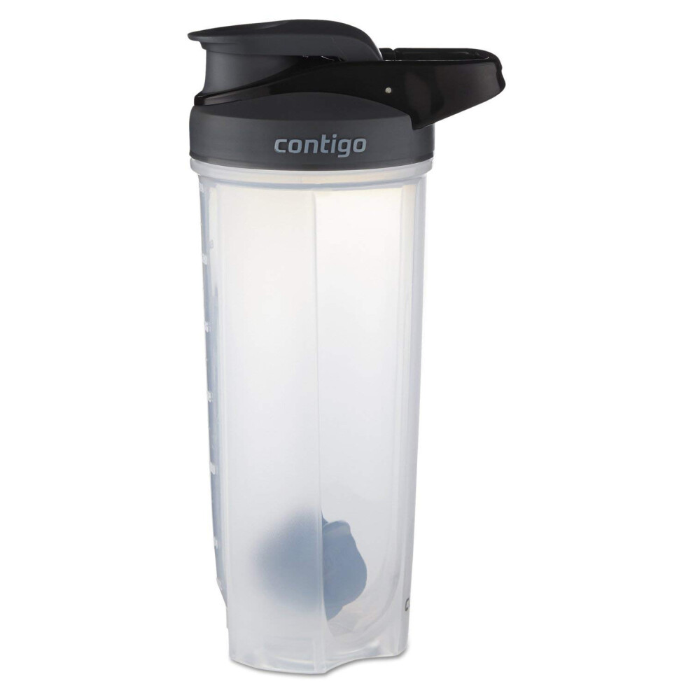 Contigo  70290 Contigo Shake  Go Fit Snap Lid Shaker Bottle  28 oz  Black