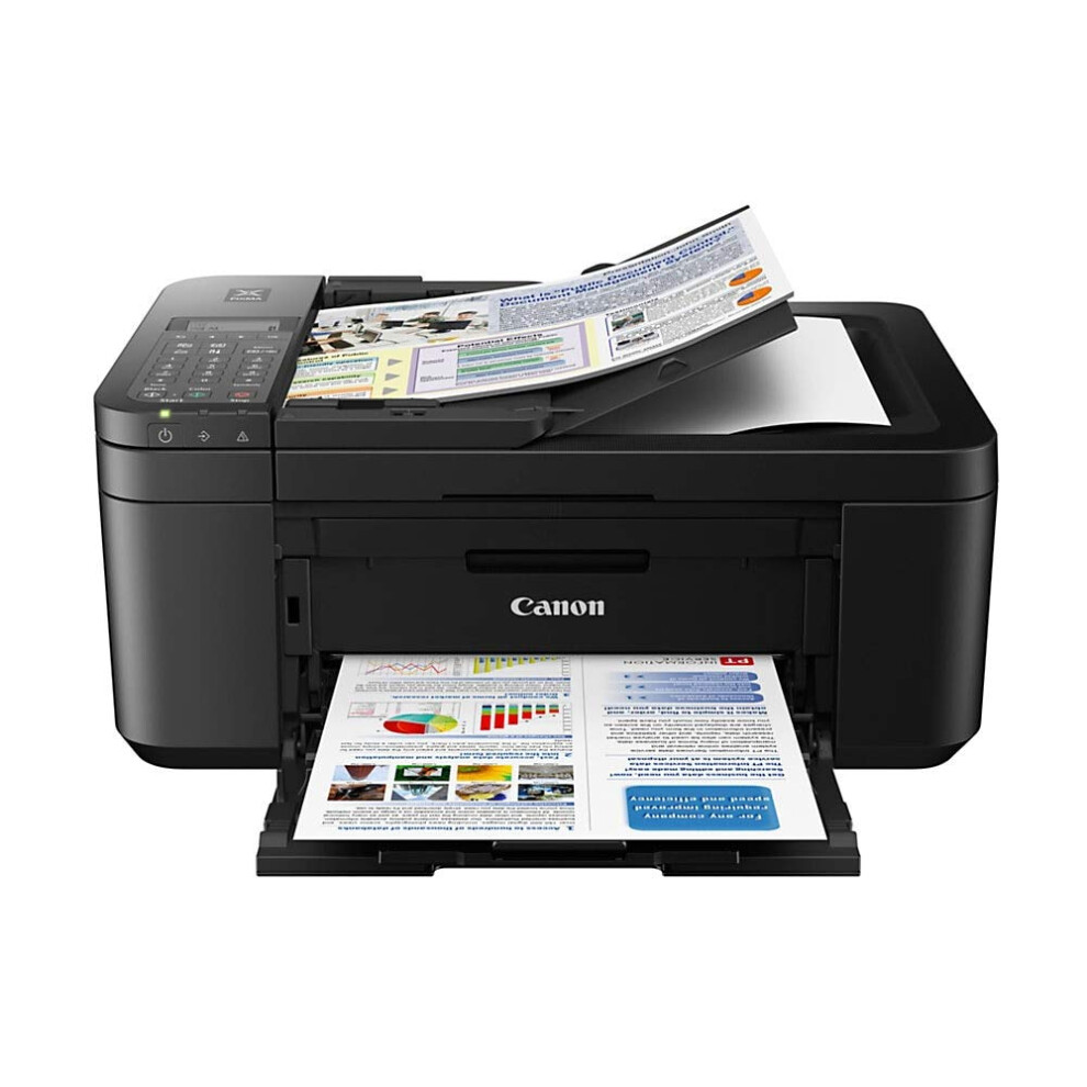 Canon PIXMA TR4520 Wireless All in One Photo Printer with Mobile Printing  Black  Works with Alexa