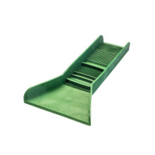 SE Prospector's Choice Pocket Sluice Box met 3 Riffle Types voor Goudzoeken, Groen, 3" x 12"