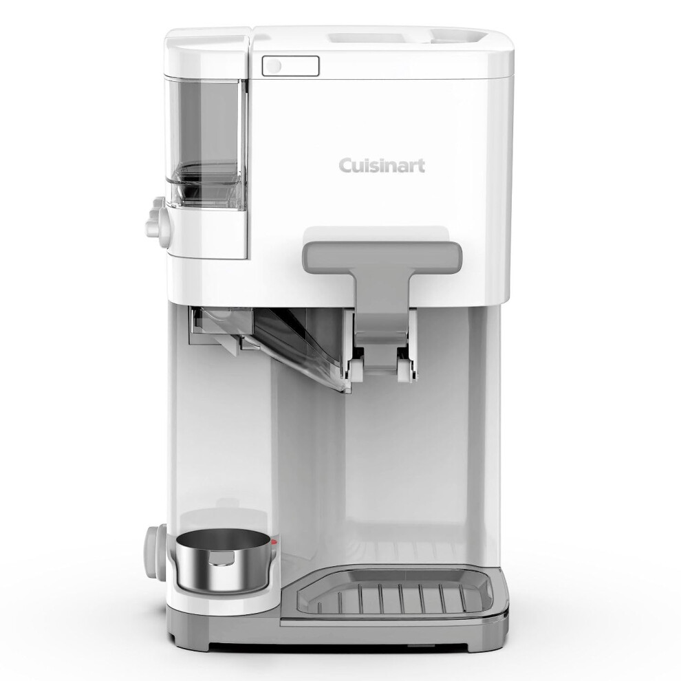 Cuisinart Soft Serve Ice Cream Machine Mix It In Ice Cream Maker for Frozen Yogurt  Sorbet  Gelato  Drinks 15 Quart  White  IC