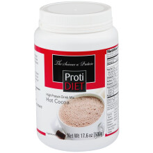 Protidiet Hoge Eiwit Warme Chocolademix 17,6 oz Blik