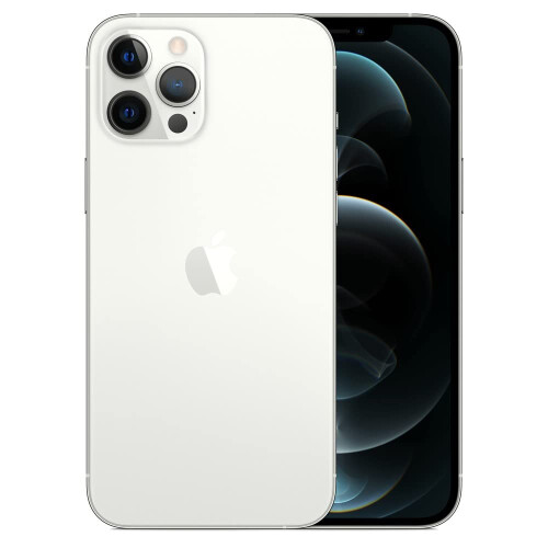 Refurbished Apple Apple iPhone 12 Pro Max 5G  US Version  128GB  Silver  Unlocked Renewed