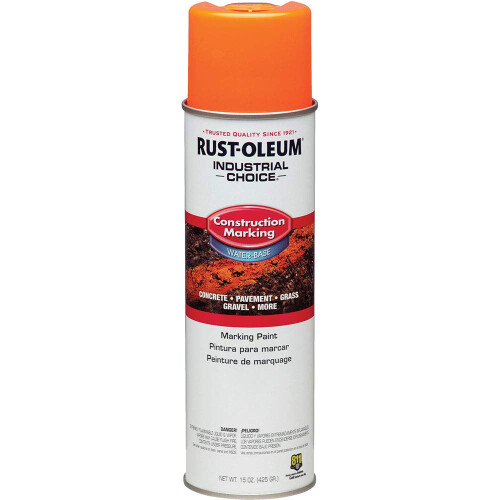 Rust-Oleum Rust-Oleum M1400 Constructiemarkering Oranje Glans 17 OZ. Spray