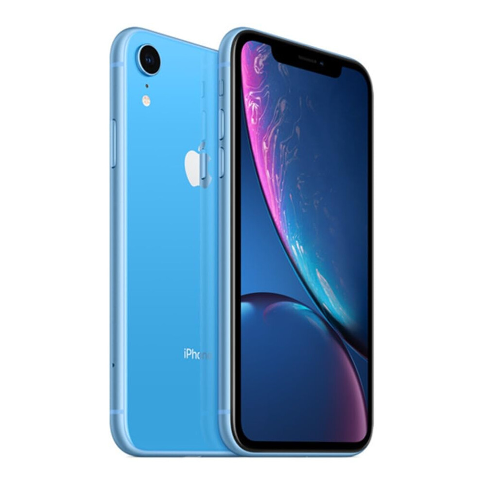 Apple iPhone XR  US Version  256GB  Blue  Unlocked Renewed