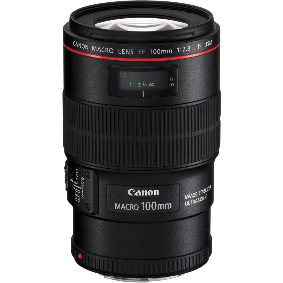 Canon Ef 100Mm F28l Is Usm Macro Lens For Digital Slr Cameras Lens Only