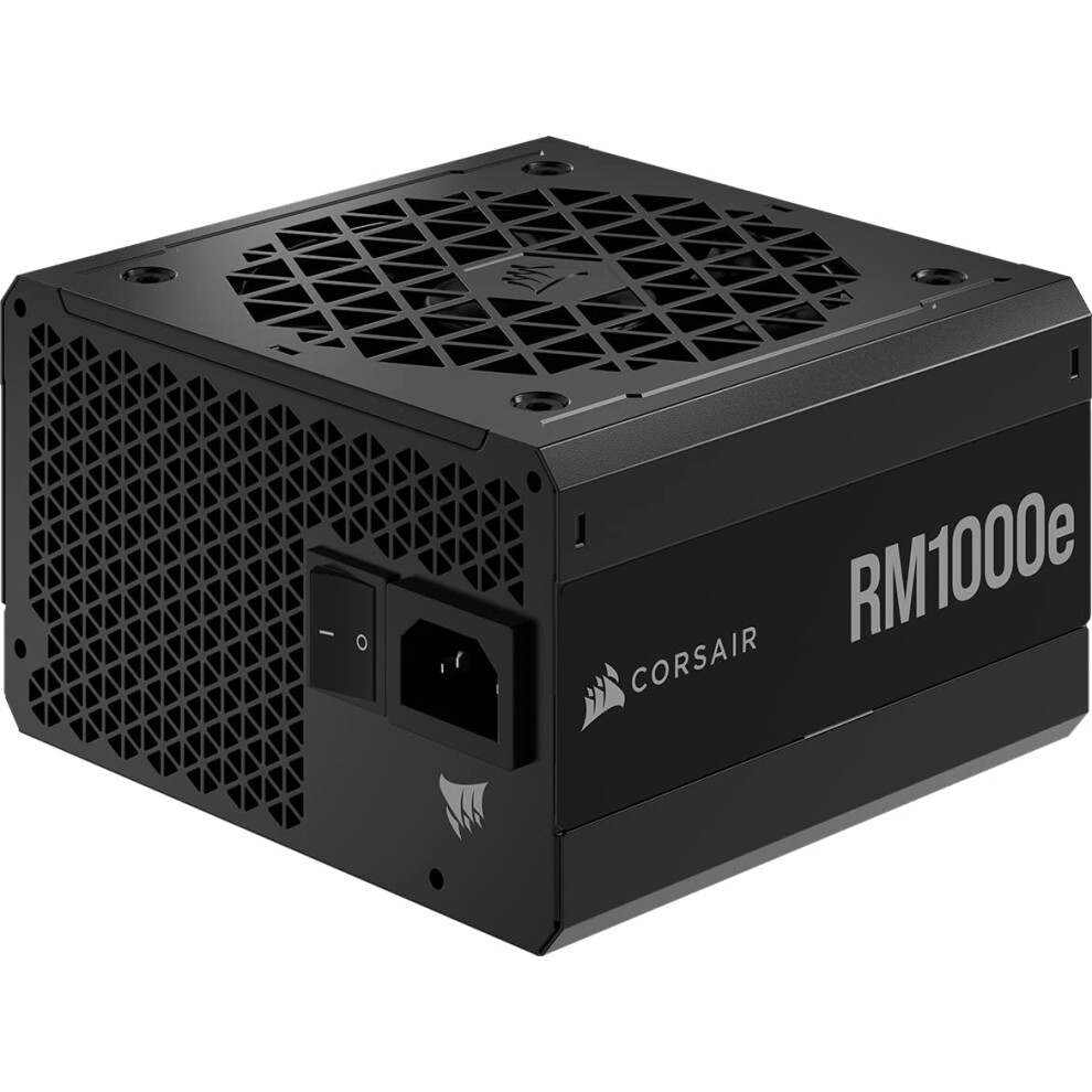 Corsair RM1000e Fully Modular LowNoise ATX Power Supply Dual EPS12V Connectors  105CRated Capacitors  80 Plus Gold Efficiency