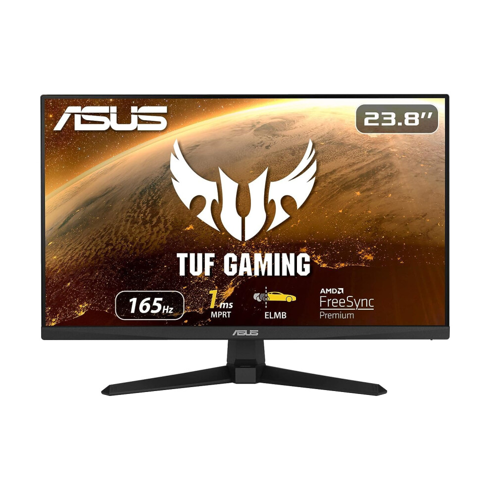 ASUS TUF Gaming 238    1080P Monitor VG249Q1A  Full HD  IPS  165Hz Supports 144Hz  1ms  Extreme Low Motion Blur  Speaker