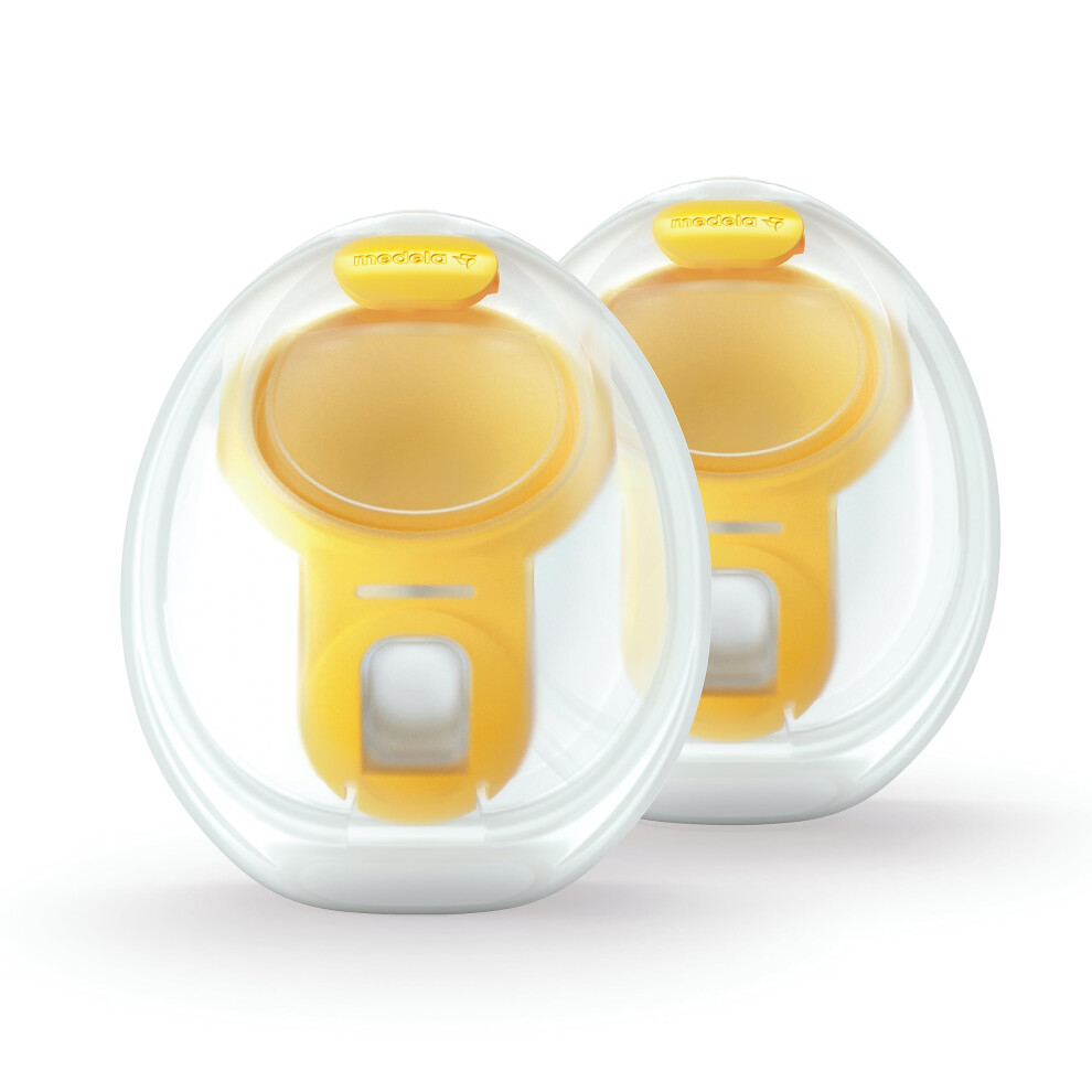 Medela HandsFree Collection Cups  Compatible with Freestyle Flex  Pump in Style with MaxFlow  and Swing Maxi Electric Breast Pu