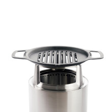 Solo Stove Ranger Grill Top and Hub Cast Iron Cooktop with Stainless steel Hub for 65 Elevation Addition for Ranger Fire P