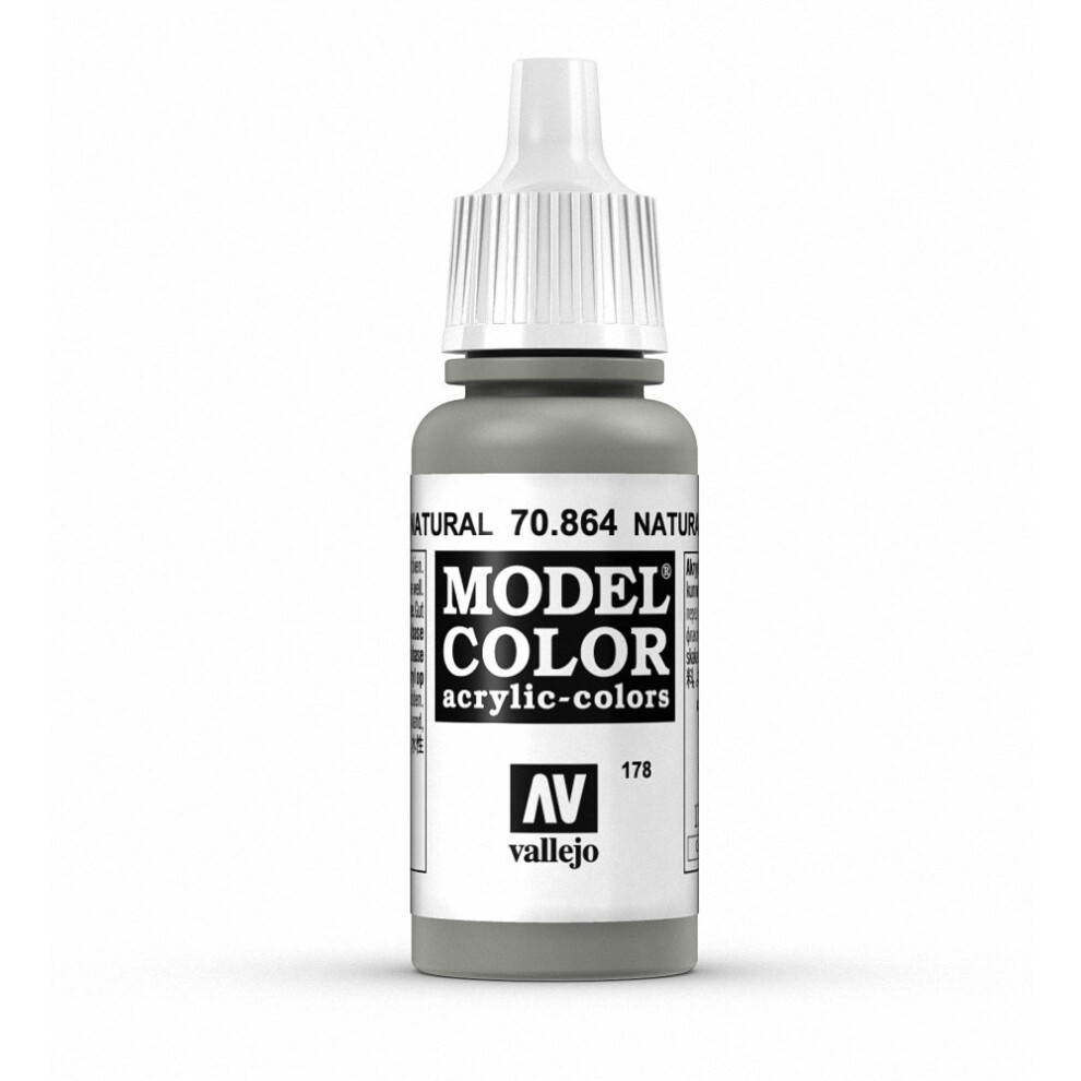 Vallejo Natural Steel Paint  17ml