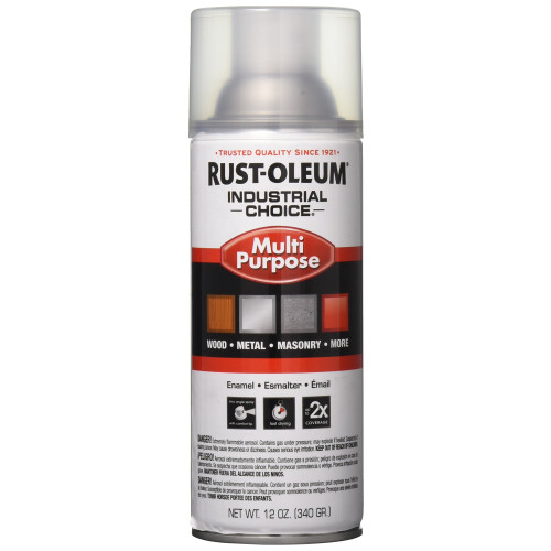 Rust-Oleum Rust-Oleum 1610830 1600 Multi-Purpose Crystal Clear Gloss Spray, 12 OZ (1 Pack)