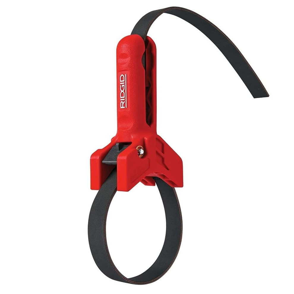 RIDGID 42478 STRAPLOCK Pipe Handle 7 Strap Wrench  Red