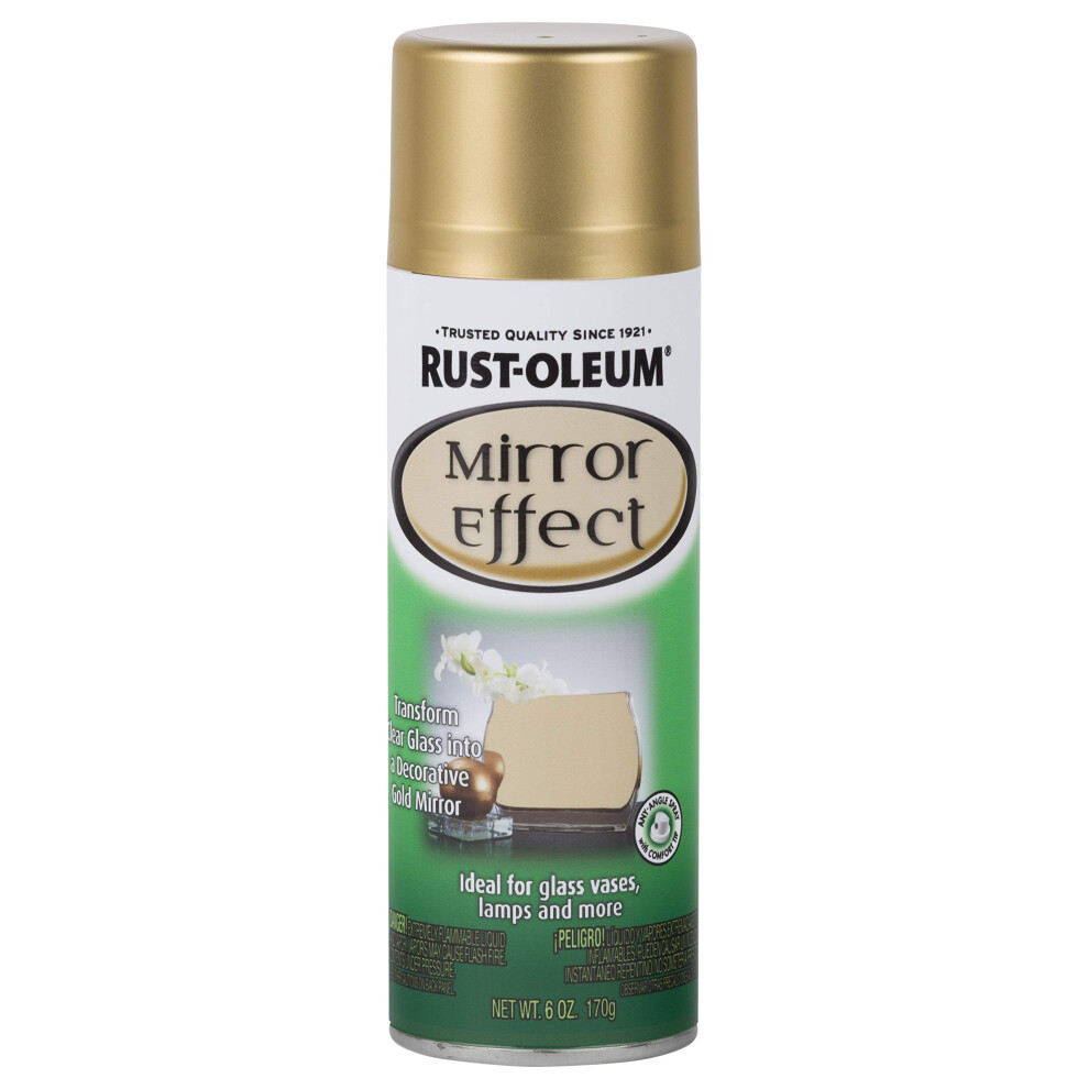 RustOleum 286477 Specialty Spray Paint 6 Oz  Gold Mirror