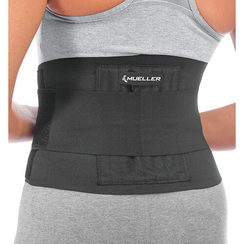 Mueller 4581 Back Brace  Black  OSFM